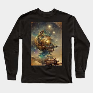 STEAM PUNK SPACESHIPS Long Sleeve T-Shirt